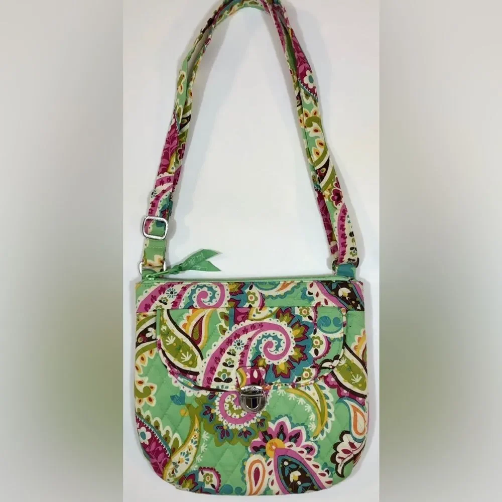 Vera Bradley Saddle Hipster Crossbody in Tutti Frutti NWT